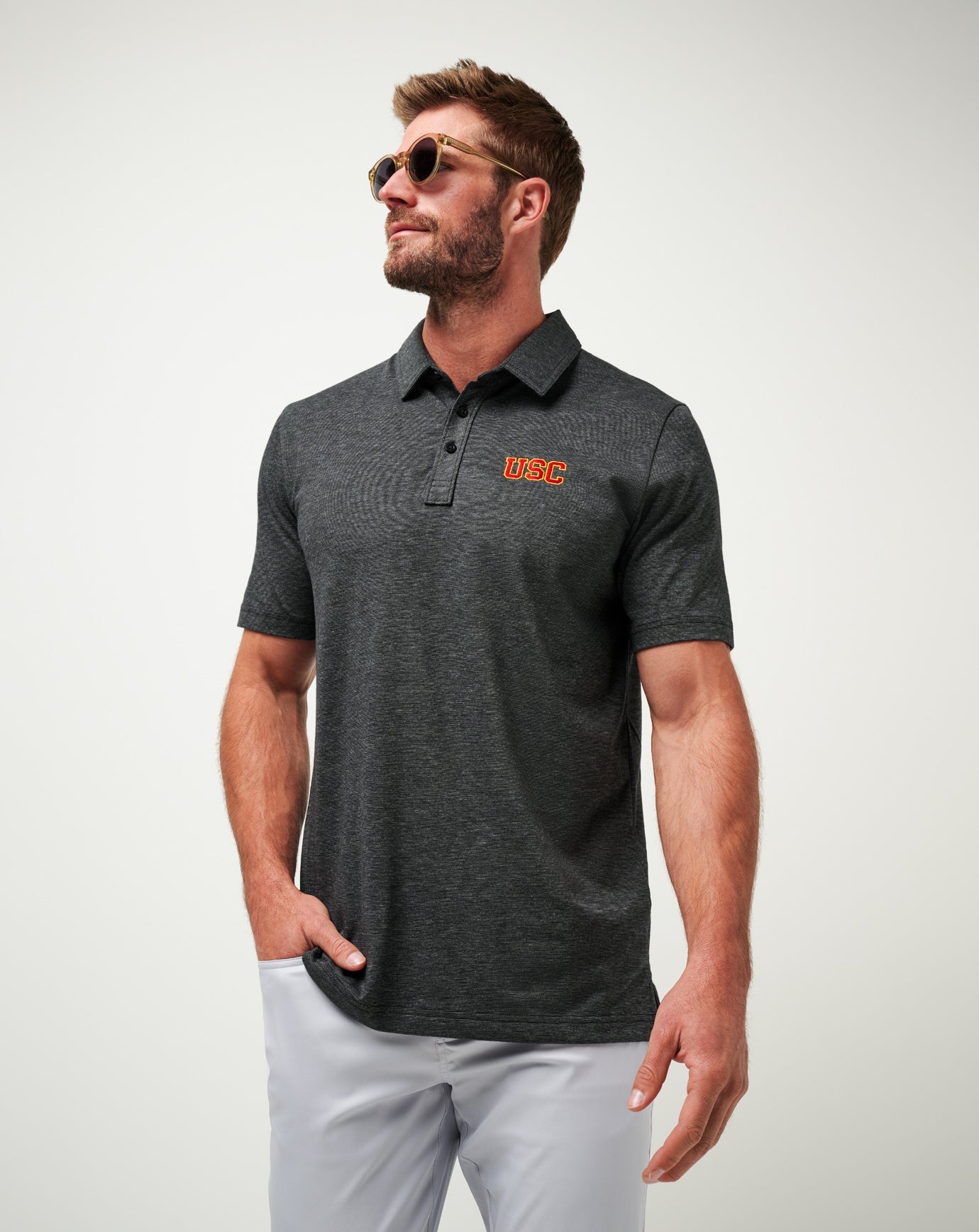 Travis Mathew USC The Zinna Polo