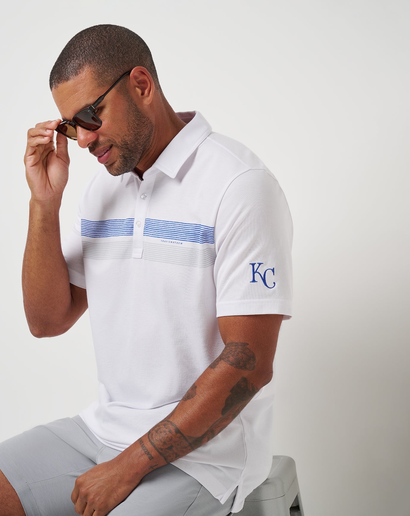 Travis Mathew Kansas City Royals Top Recruit Polo