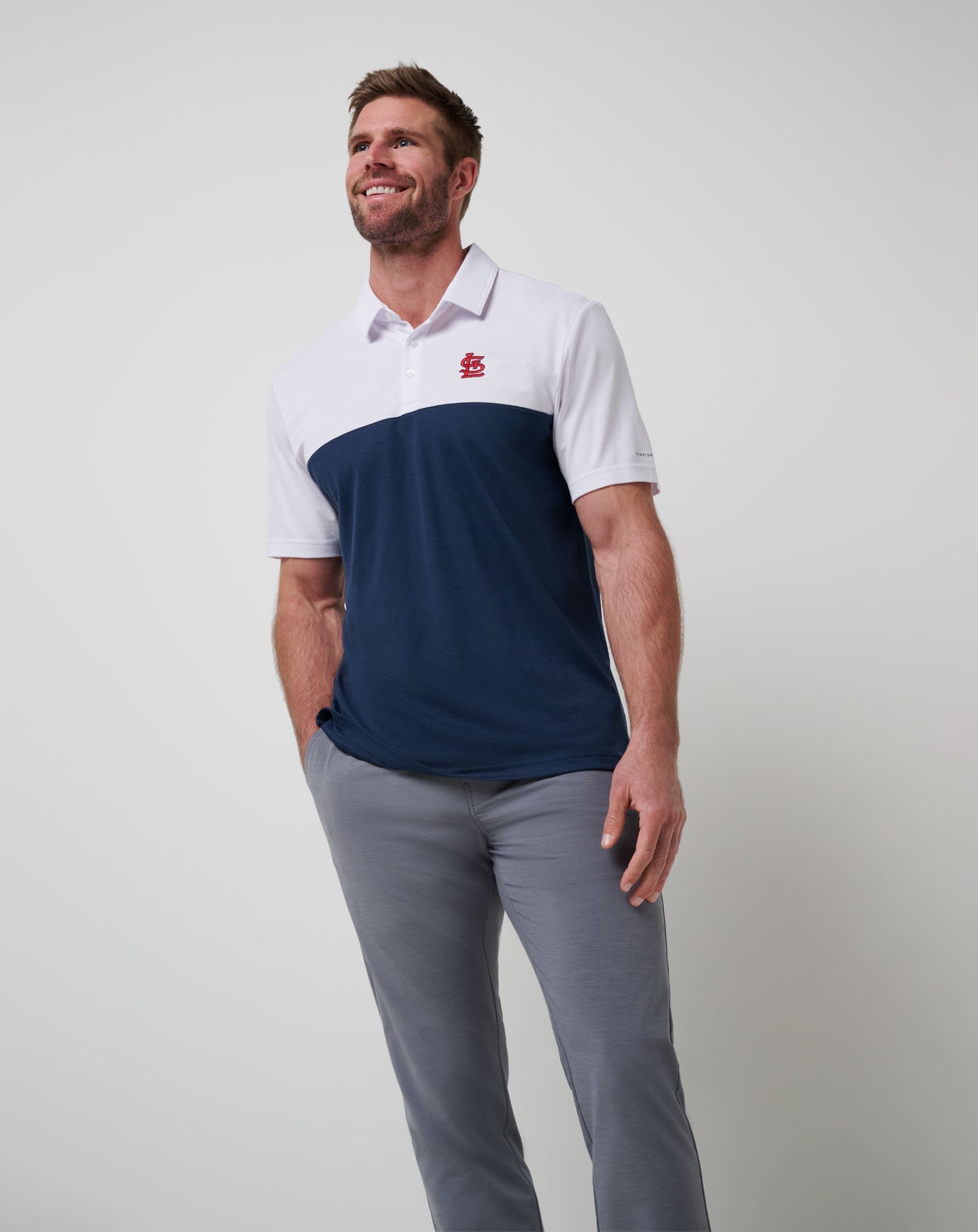 Travis Mathew St Louis Cardinals Home Run Leader Polo