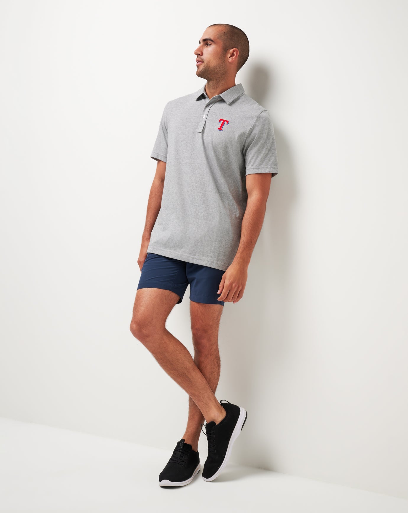 Travis Mathew Texas Rangers The Zinna Polo