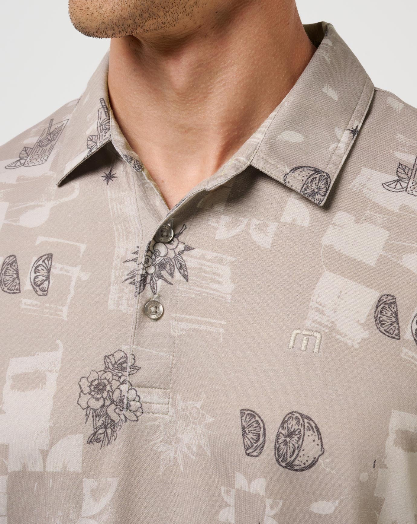 Travis Mathew Featherweight Spritz Polo