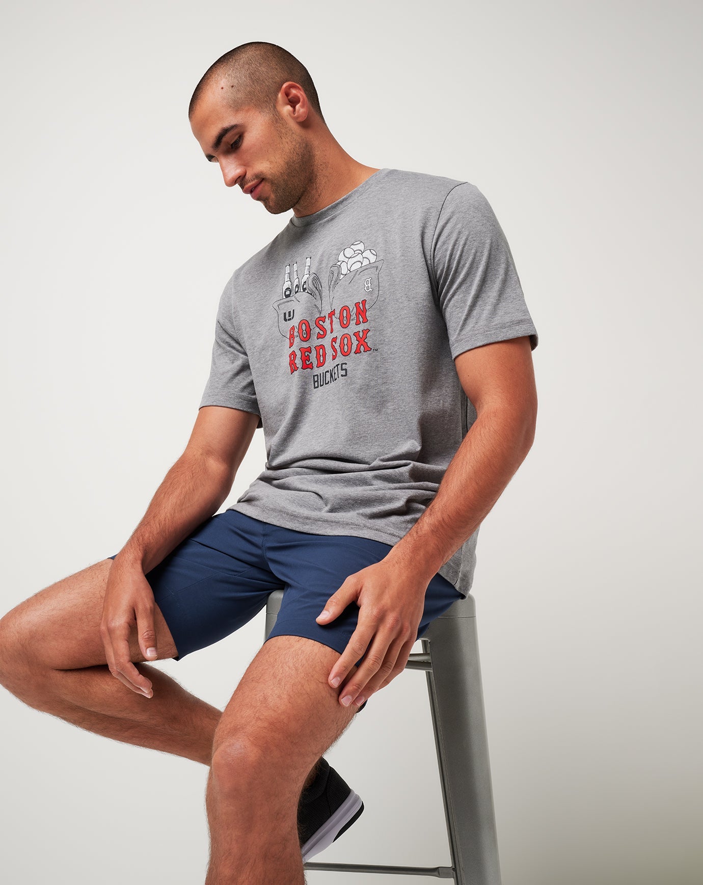 Travis Mathew Boston Red Sox Strike One Tee