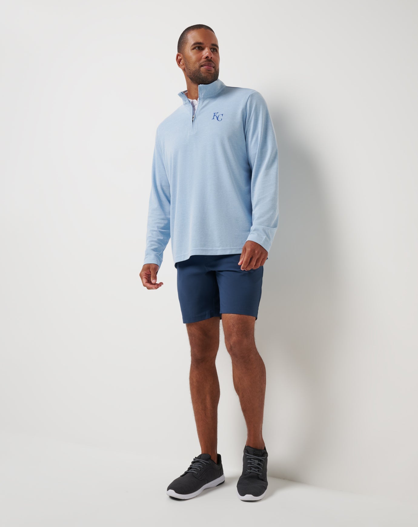 Travis Mathew Kansas City Roayals Time To Tailgate Quarter Zip