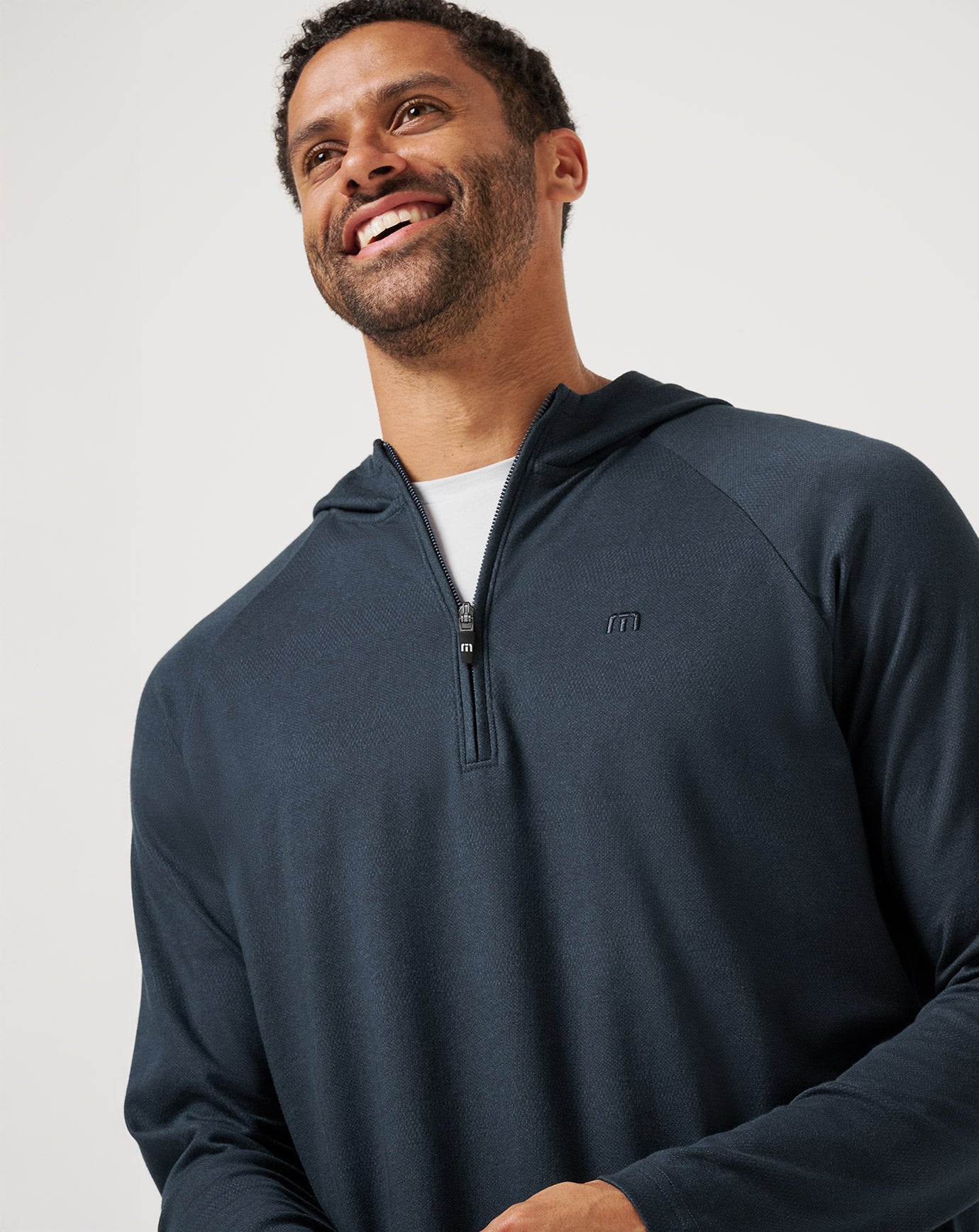 Travis Mathew Country Hopping Hooded Quarter Zip