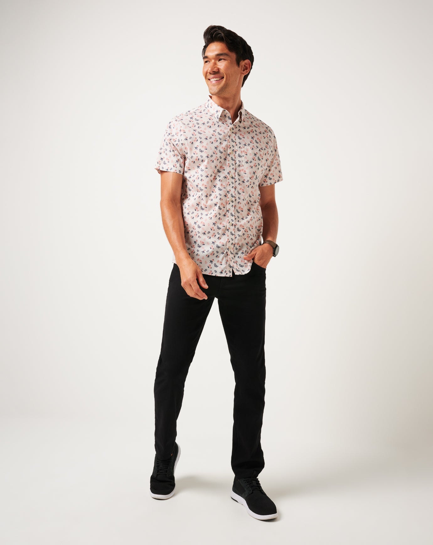 Travis Mathew Something New Button-Up