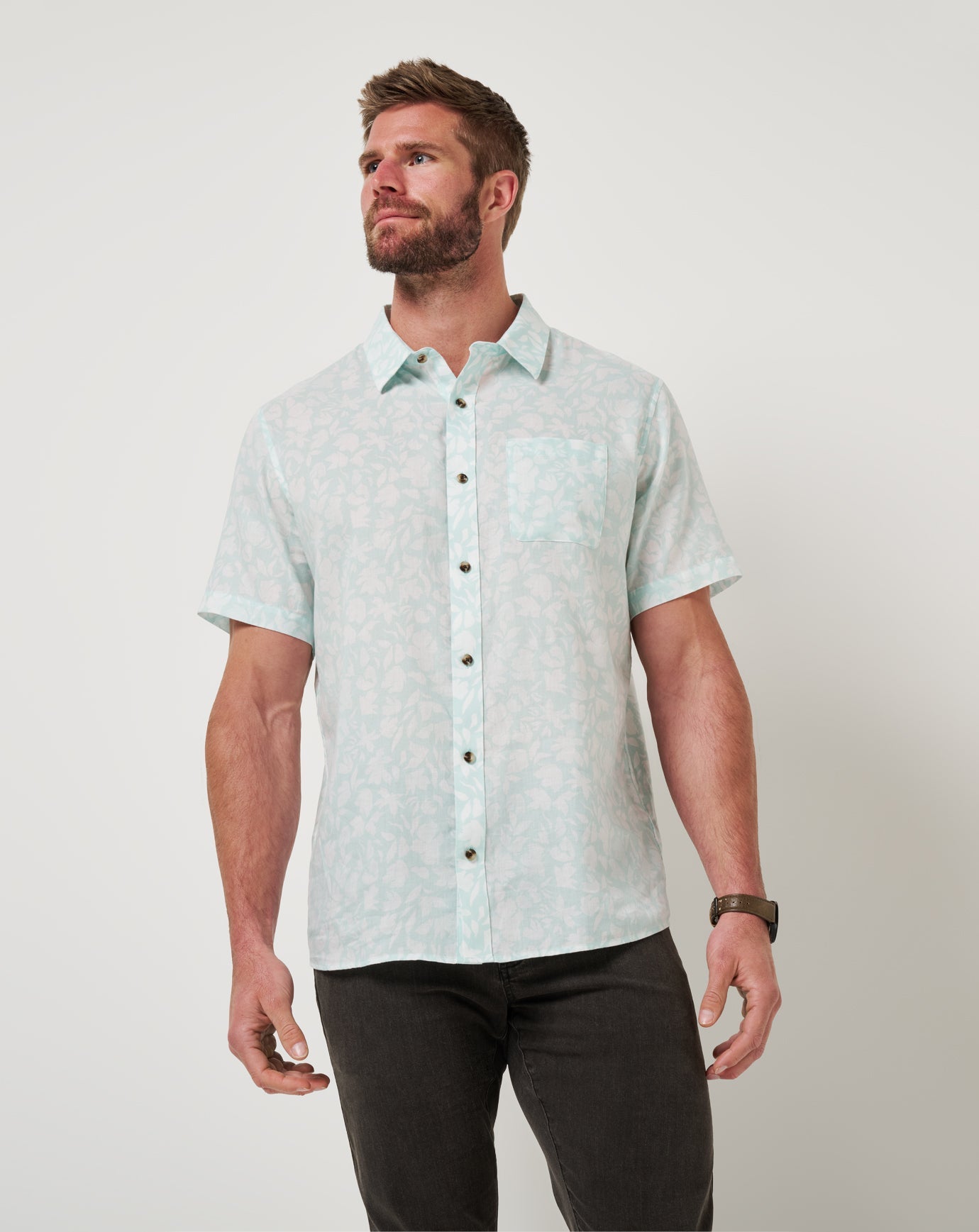Travis Mathew Double Room Button-Up