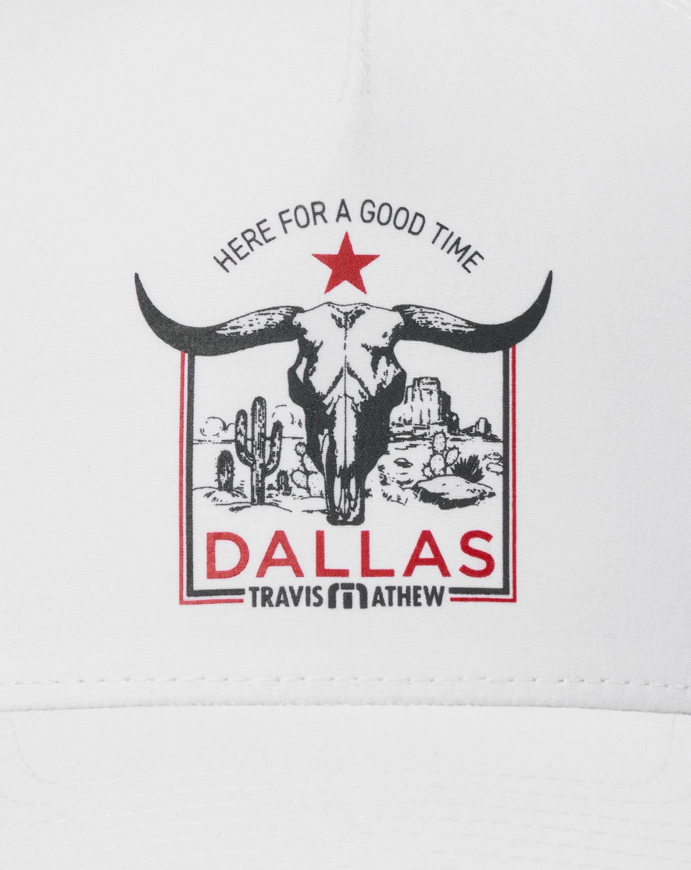 Travis Mathew Down South Dallas Snapback Hat