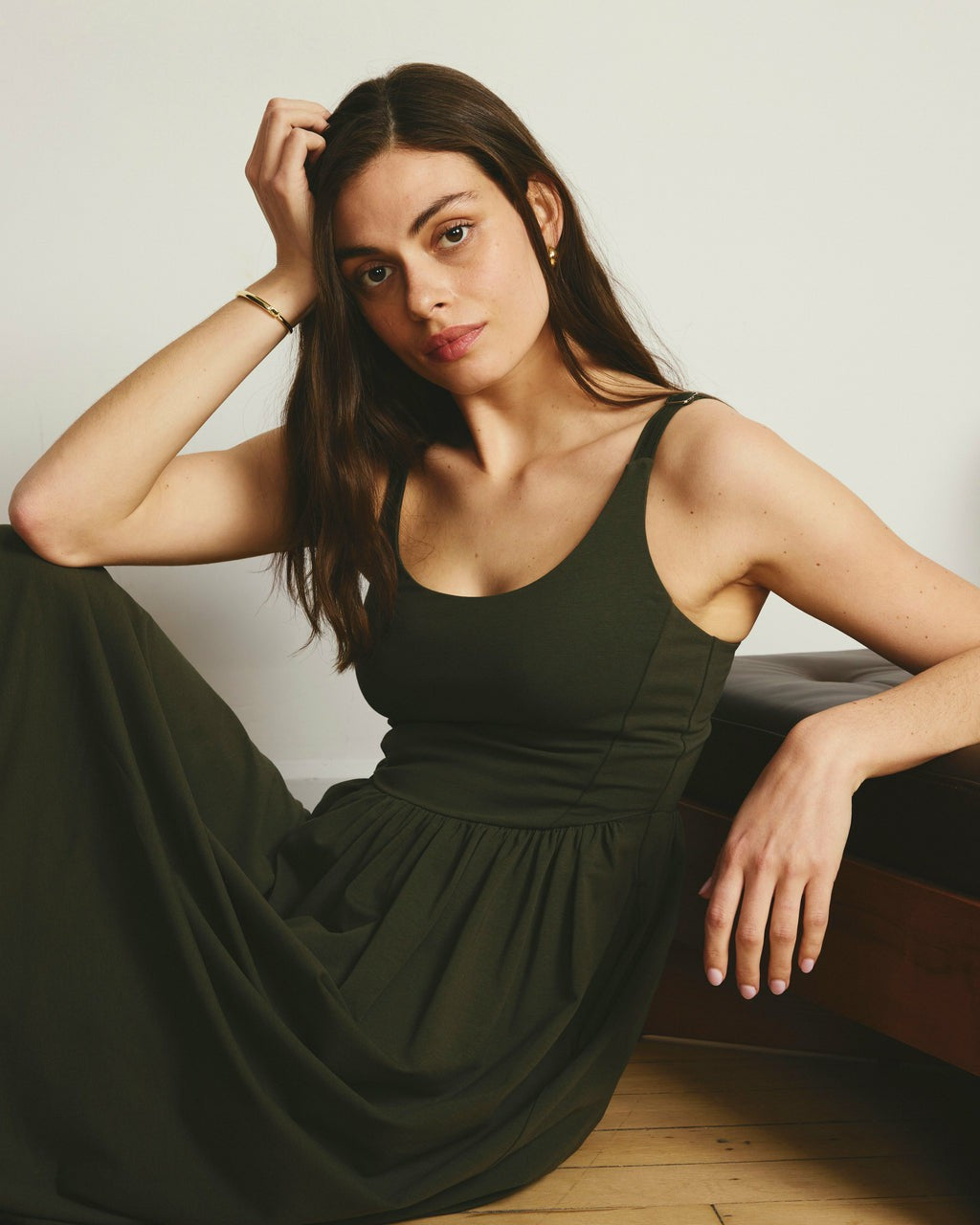 Universal Standard Cayo Cami Dress - Nori