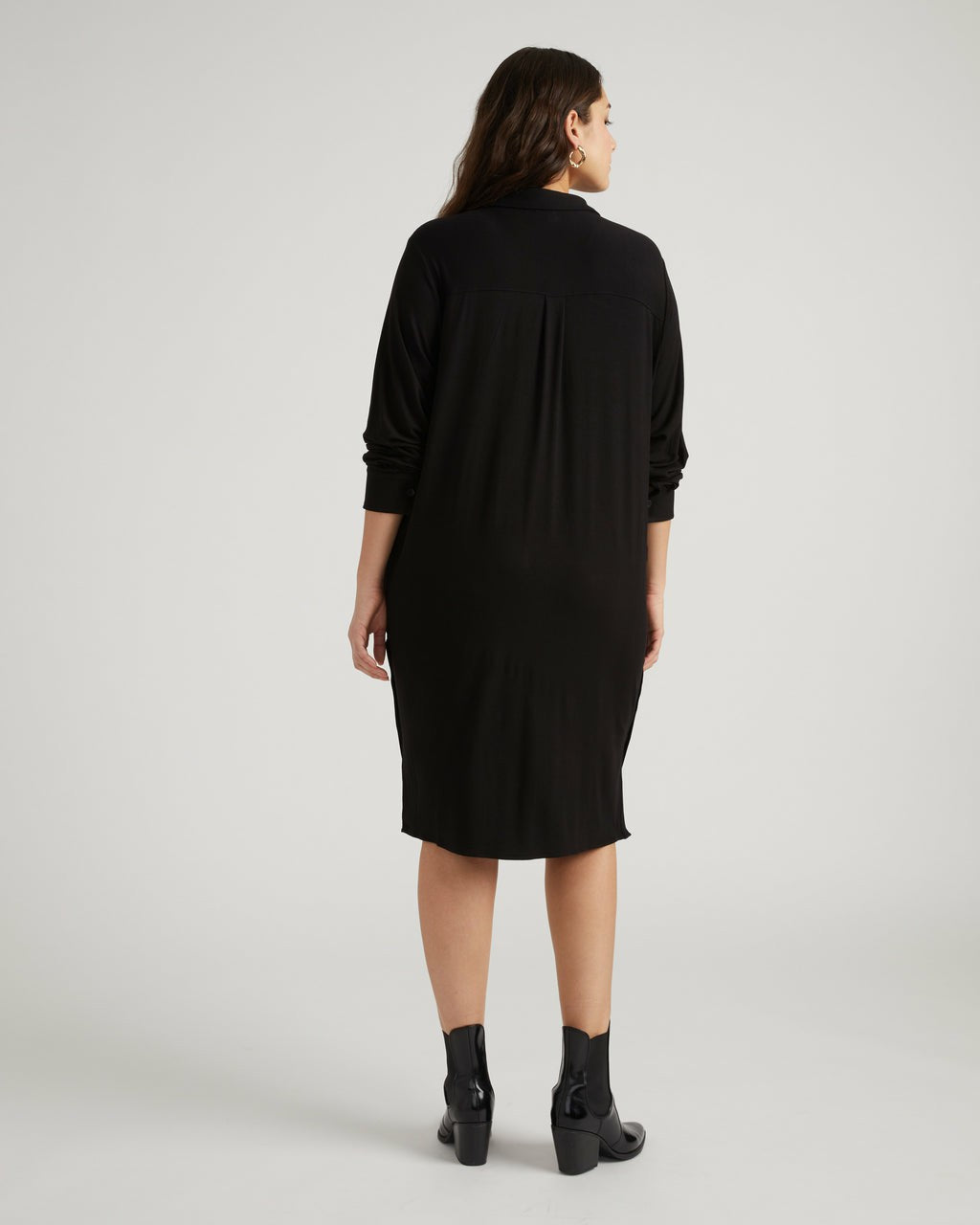 Universal Standard Marcie Liquid Jersey Dress - Black