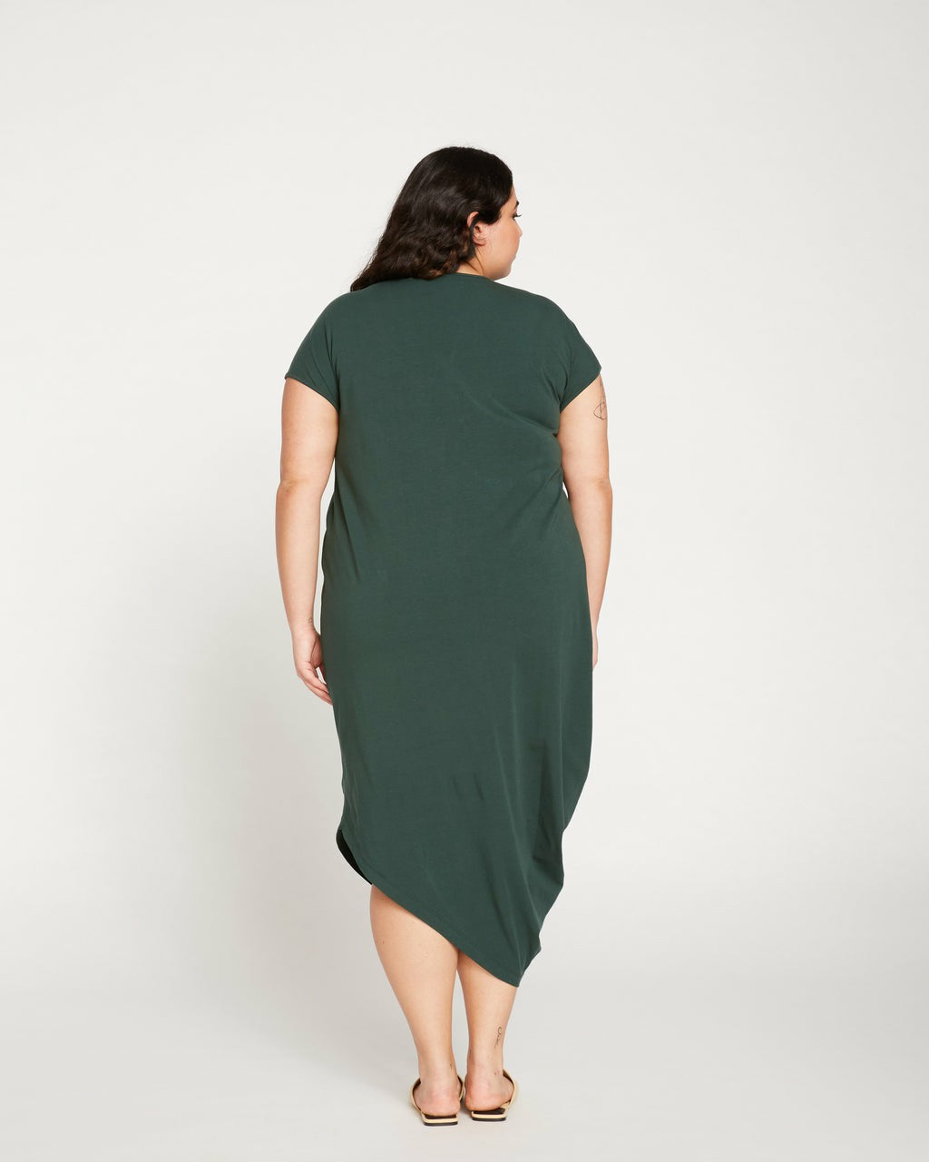 Universal Standard Iconic Geneva Dress - Forest Green