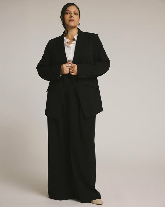 Universal Standard All Day Daria Blazer - Black