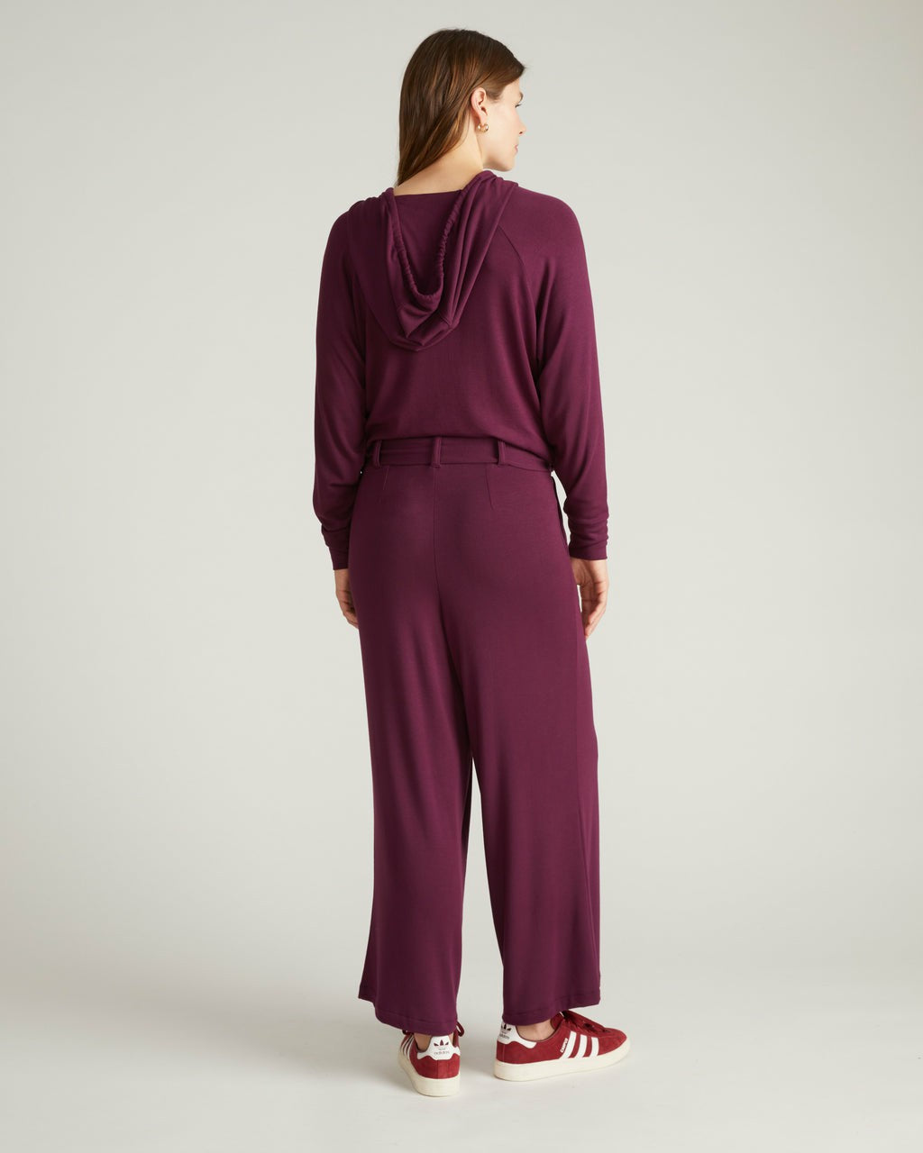 Universal Standard TravelKnit Wide Leg Pants - Gamay