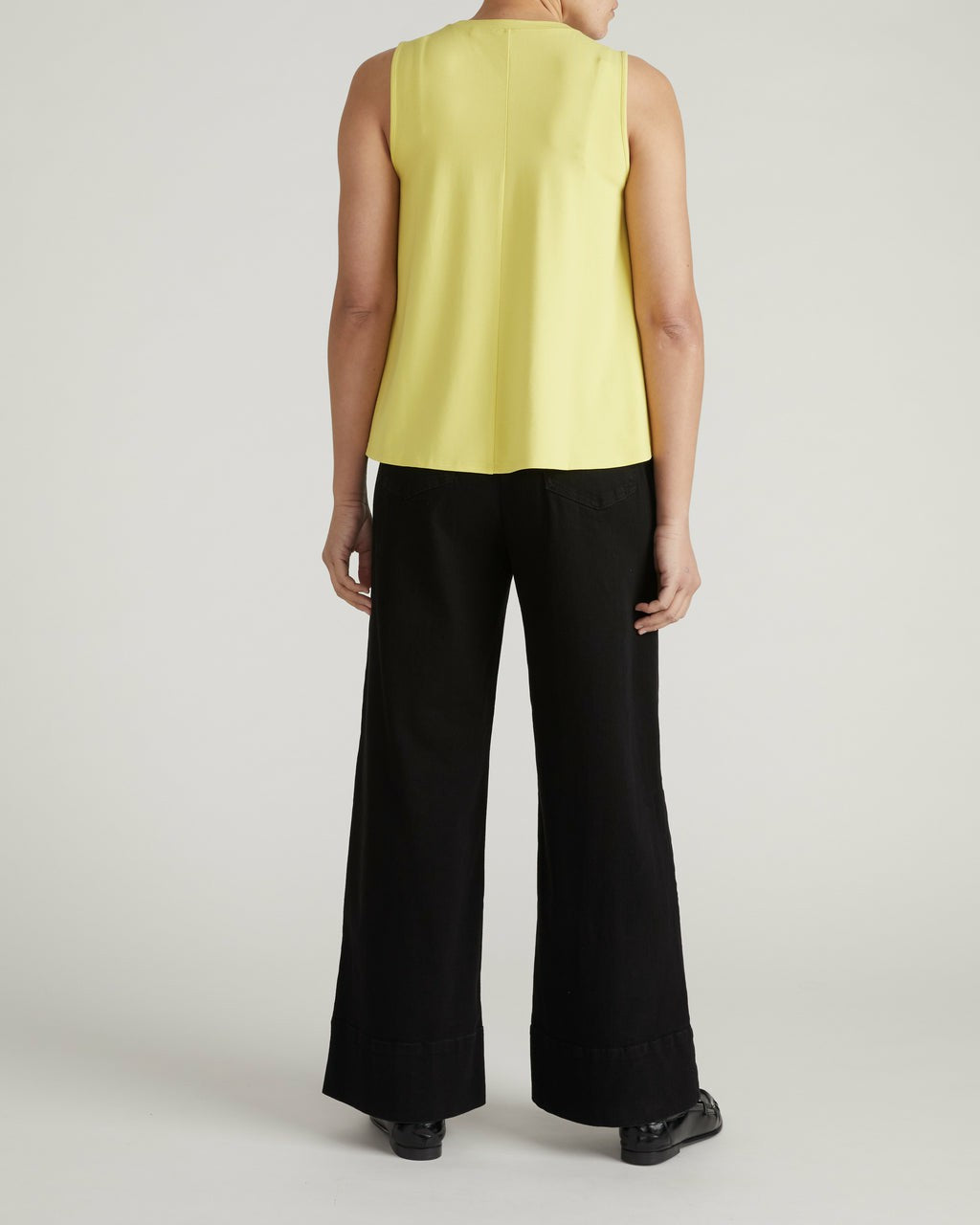 Universal Standard Heatwave Divine Jersey Flared Tank - Pomelo