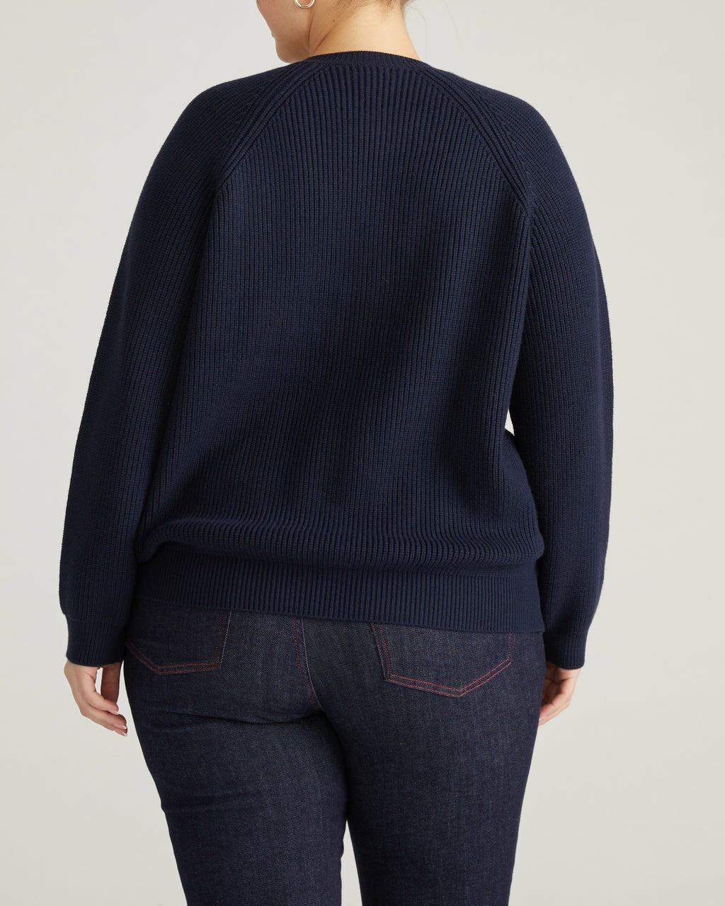 Universal Standard Better-Than-Wool Zip Cardigan - Midnight