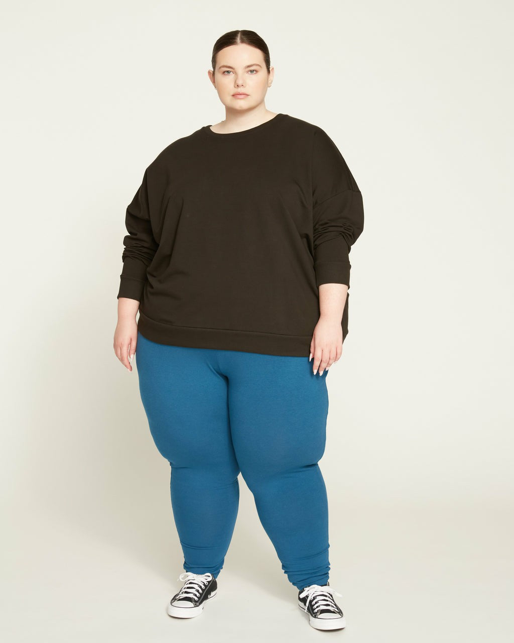 Universal Standard Lauren Classic Sweatshirt - Black