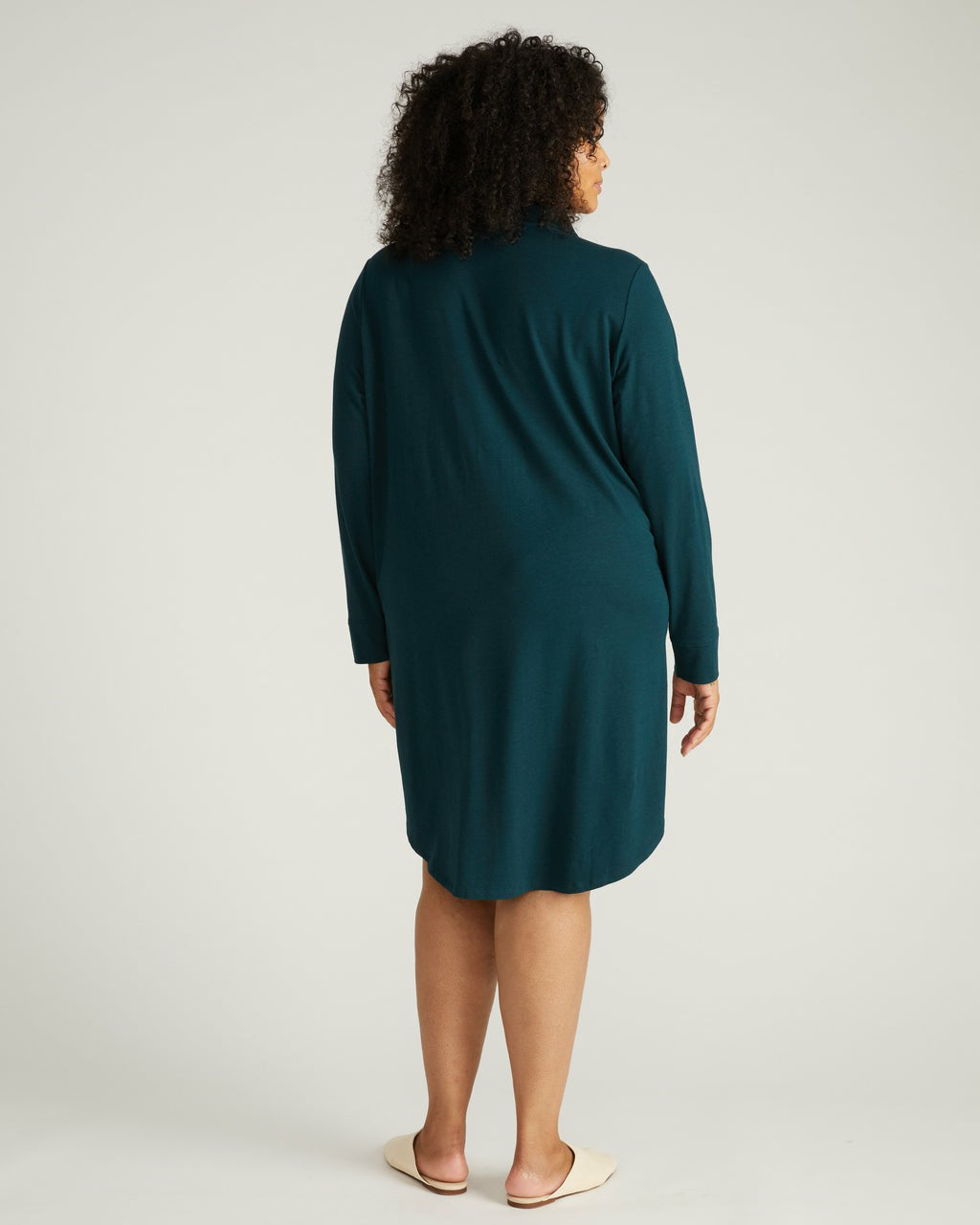 Universal Standard Softie Silky Jersey Sleepshirt - Deep Sea