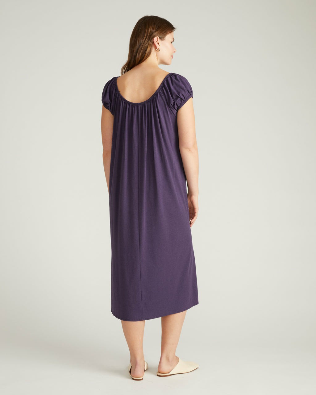 Universal Standard Lilian Long Sleep Dress - Anthracite