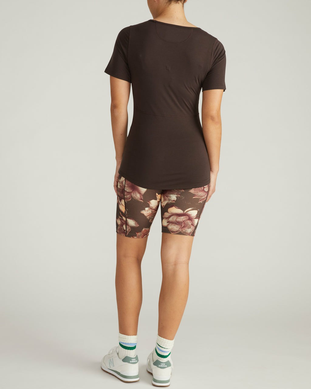 Universal Standard Mia Movement Tee - Deep Brown