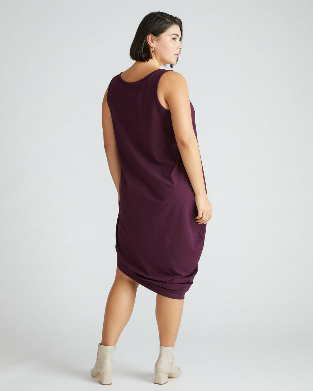 Universal Standard Iconic Geneva Tank Dress - Acai