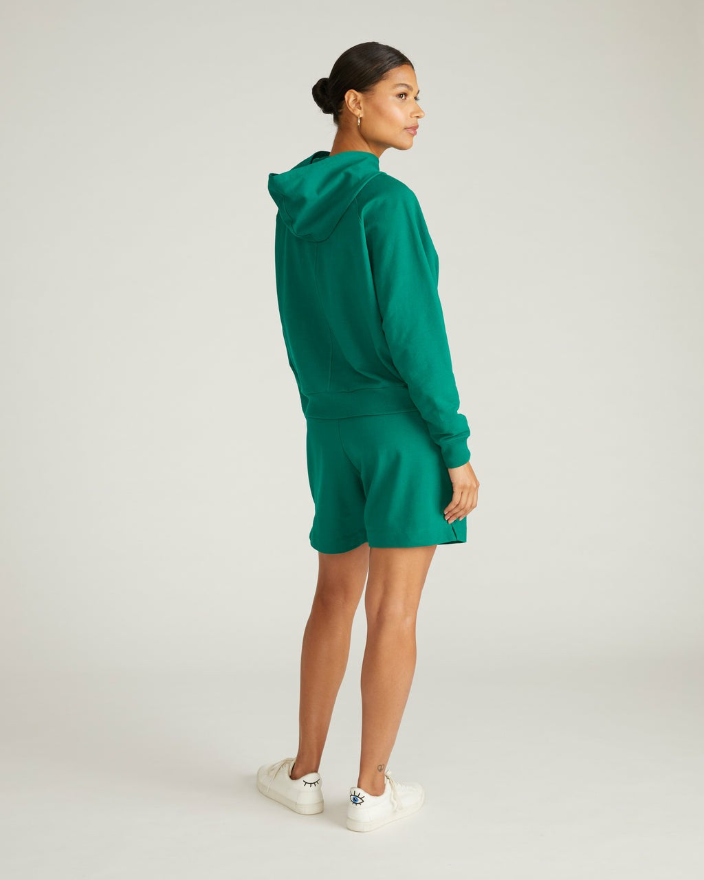 Universal Standard French Terry Pullover Hoodie - Aventurine