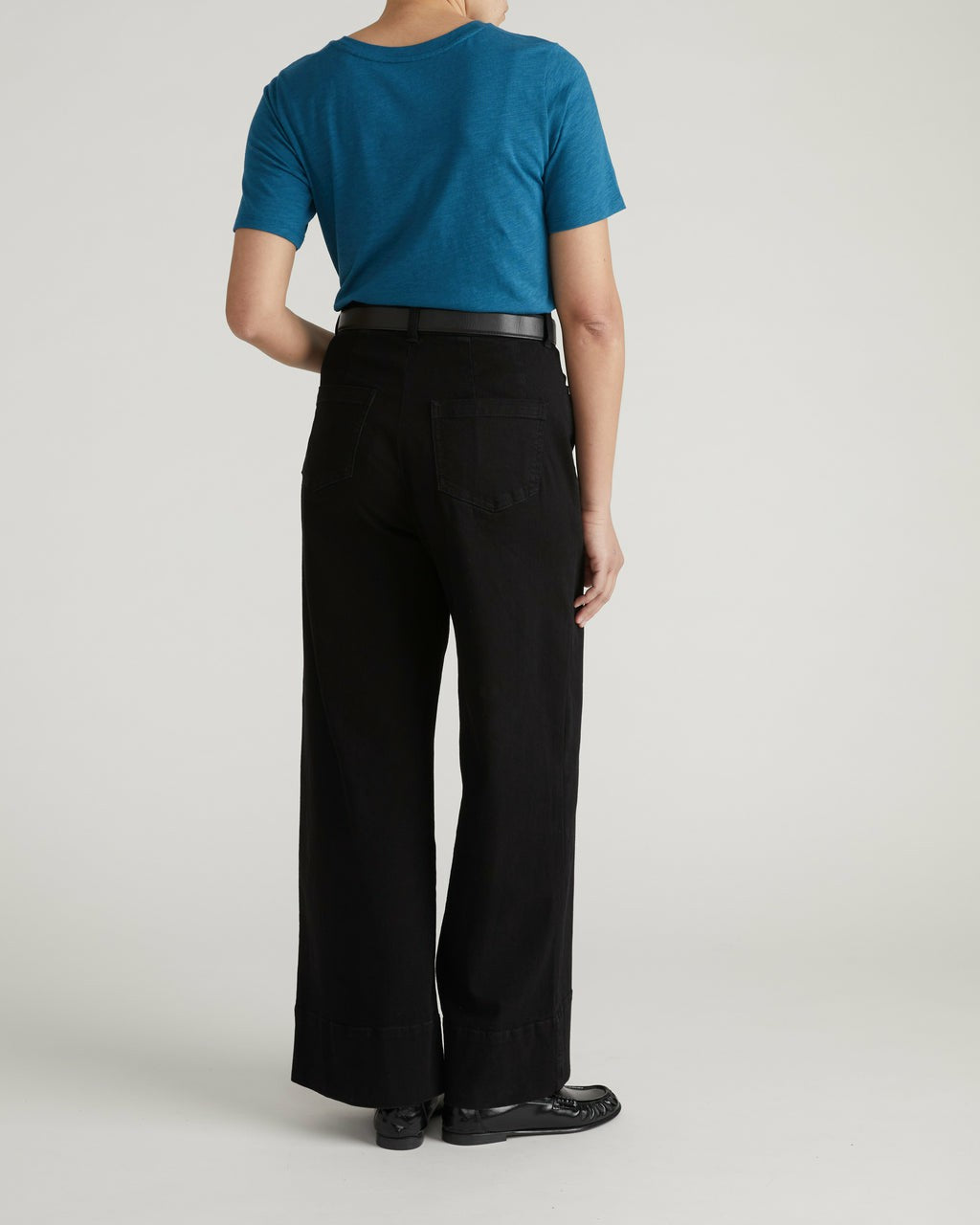 Universal Standard Light-As-Air Tee Rex - Ink Blue
