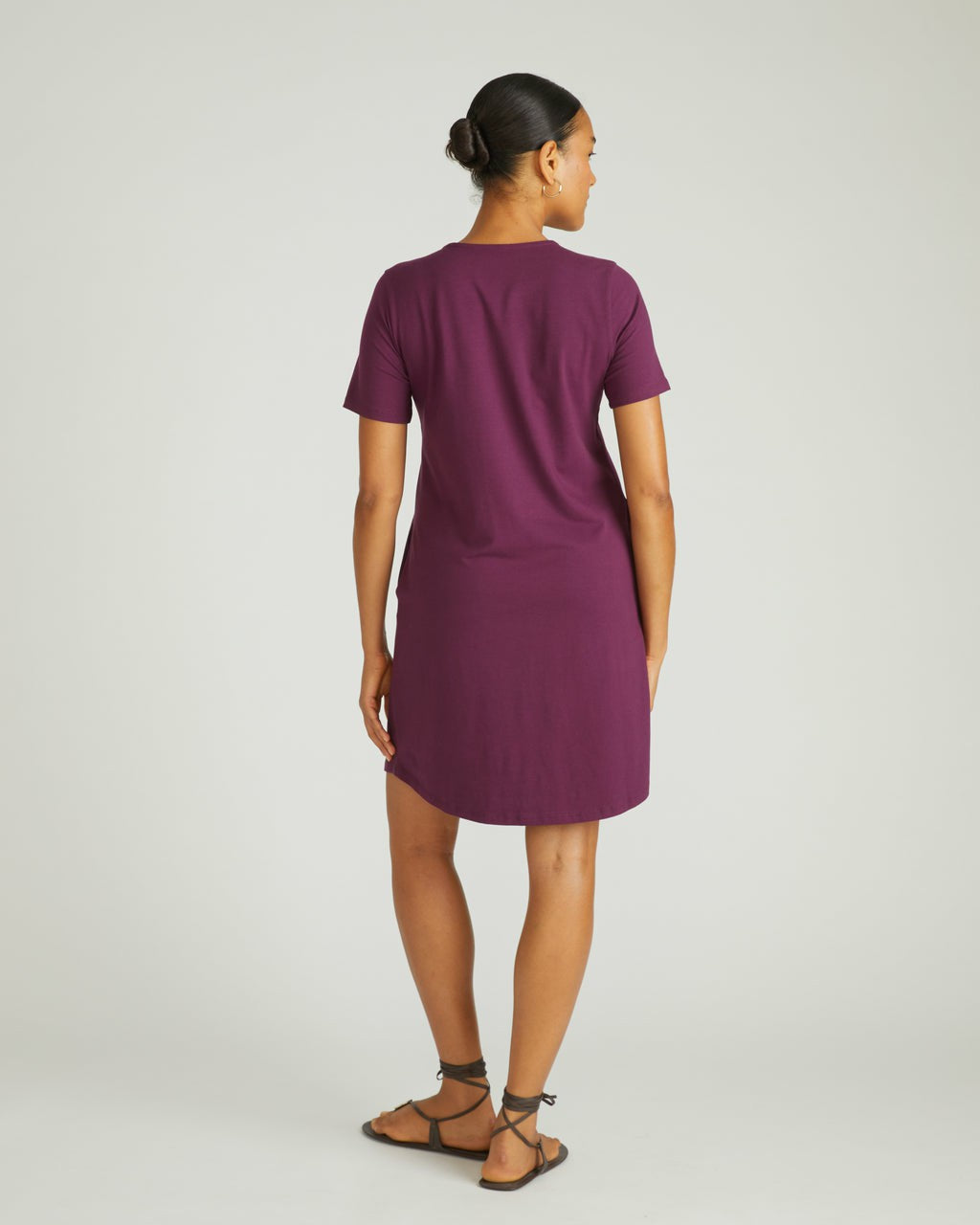 Universal Standard Halie T-Shirt Dress - Gamay