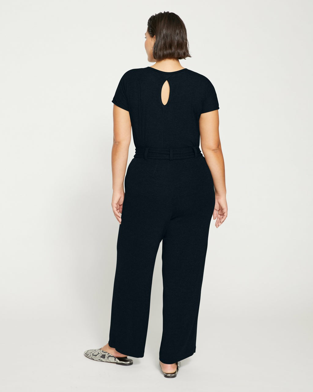 Universal Standard TravelKnit Wide Leg Pants - Black