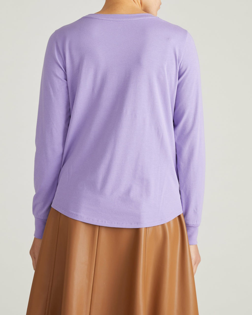 Universal Standard Long Sleeve Tee Rex - Purple Posey