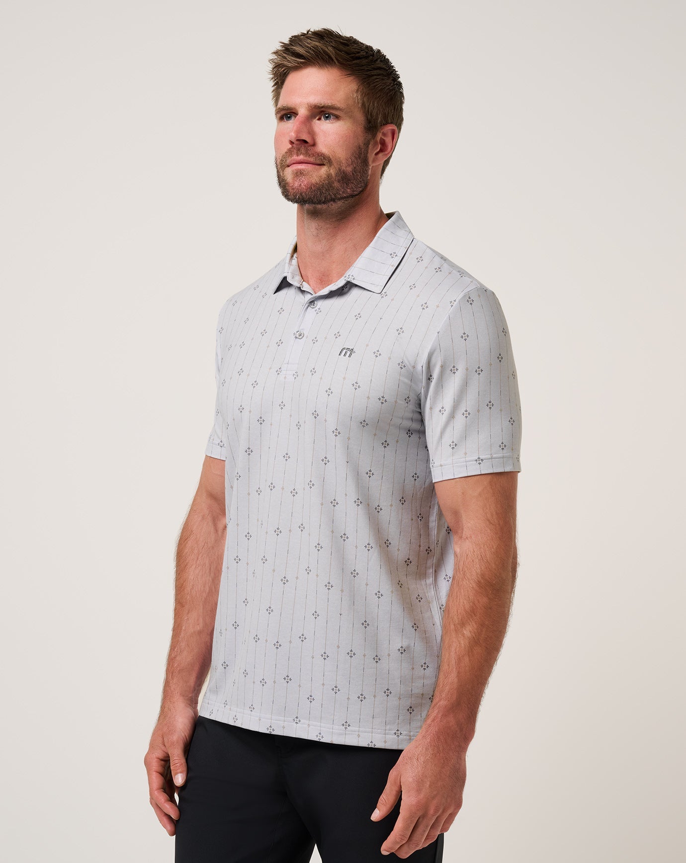 Travis Mathew Featherweight Deco Polo