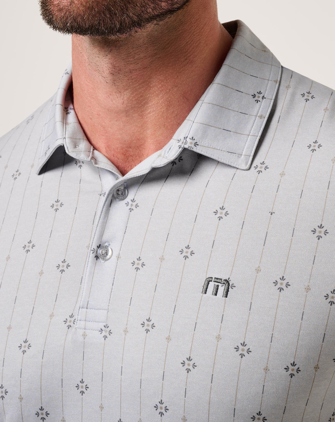 Travis Mathew Featherweight Deco Polo