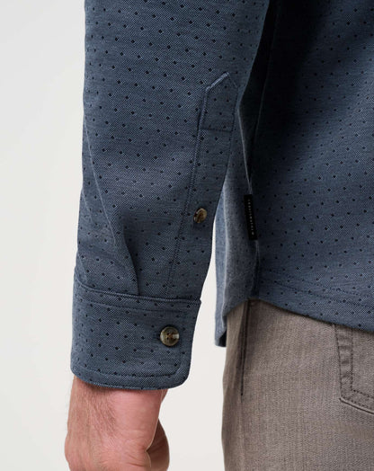 Travis Mathew Handsome Town Long Sleeve Polo