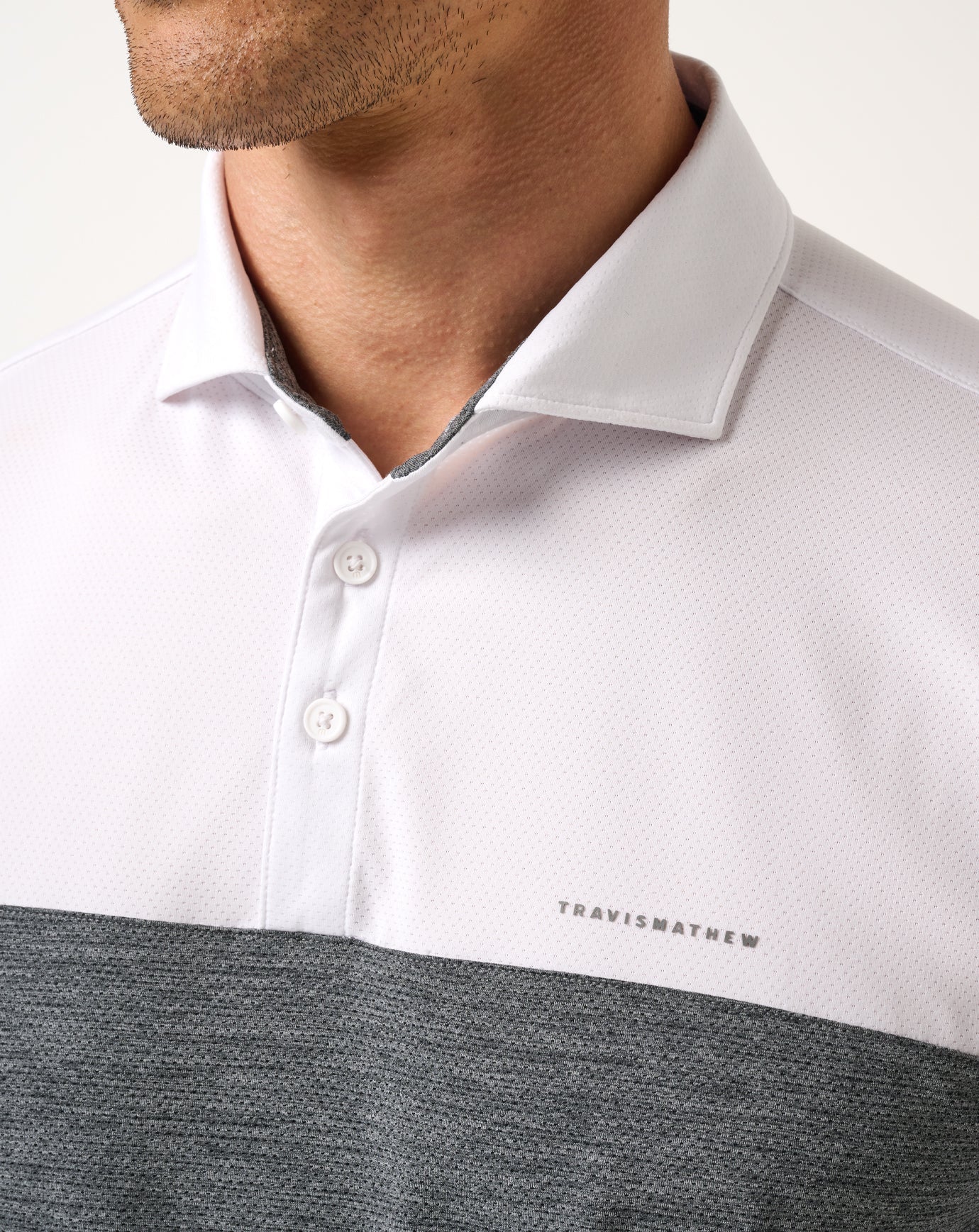 Travis Mathew Heater Pro Color Block Polo