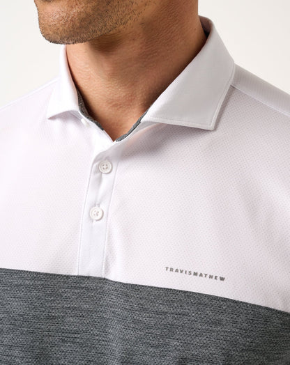 Travis Mathew Heater Pro Color Block Polo