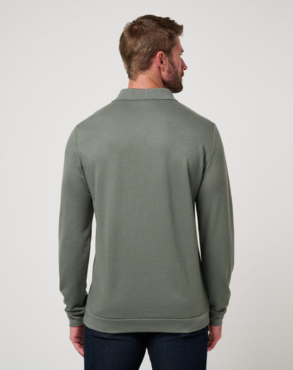 Travis Mathew December First Long Sleeve Polo