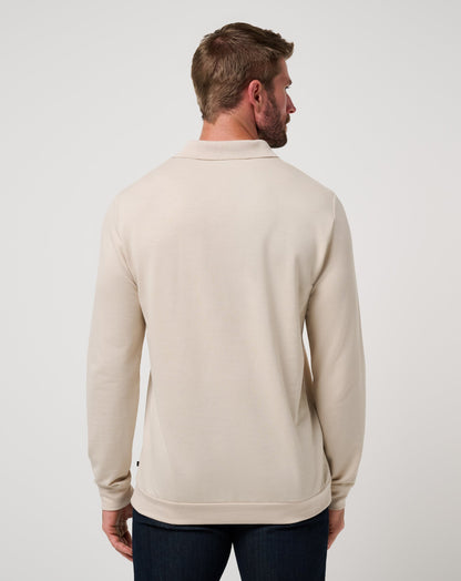 Travis Mathew December First Long Sleeve Polo