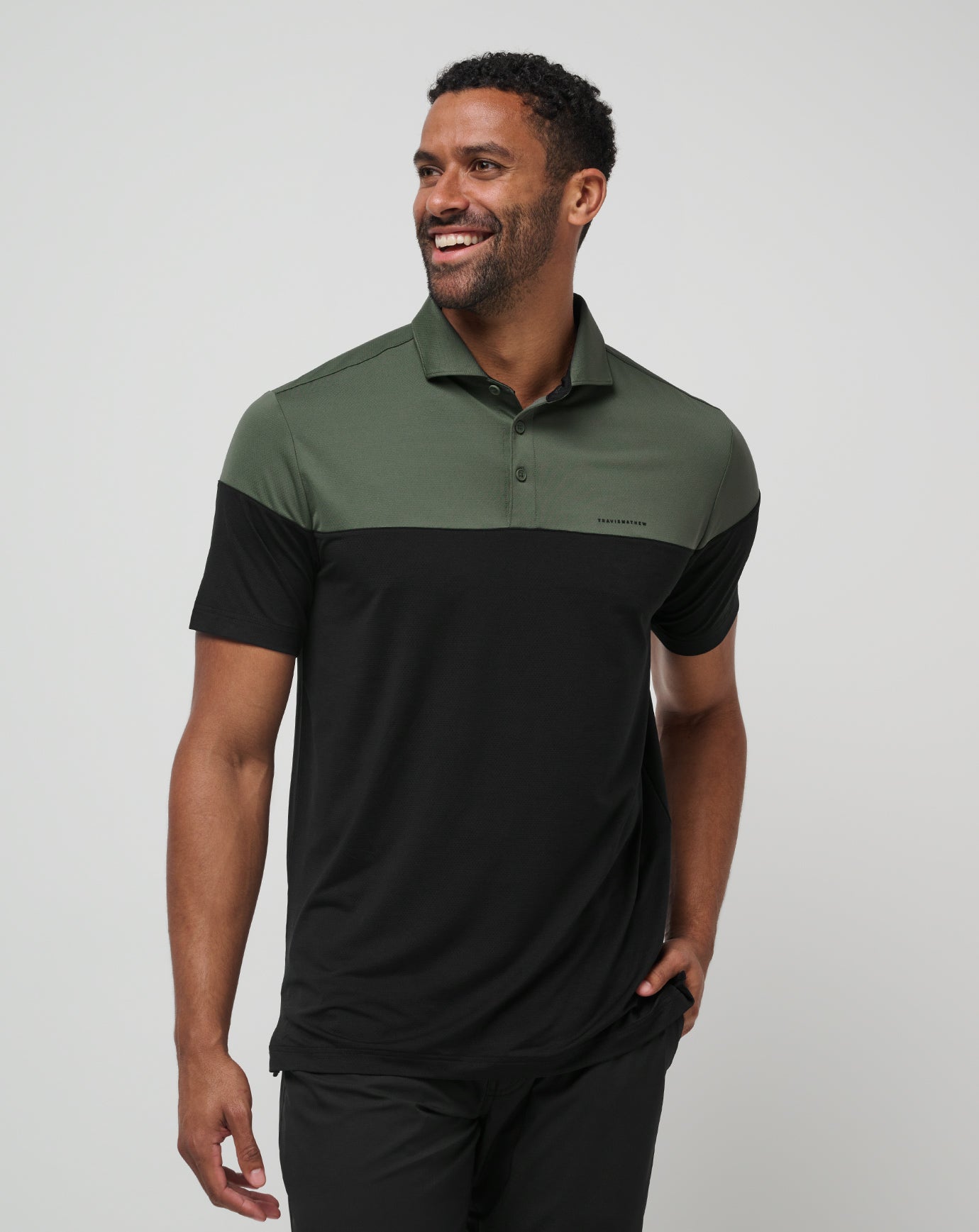 Travis Mathew Heater Pro Color Block Polo