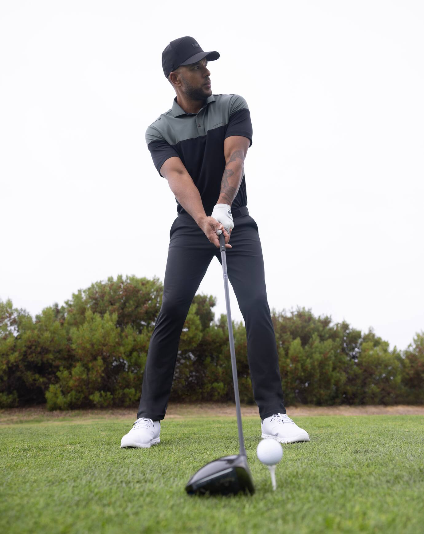 Travis Mathew Heater Pro Color Block Polo