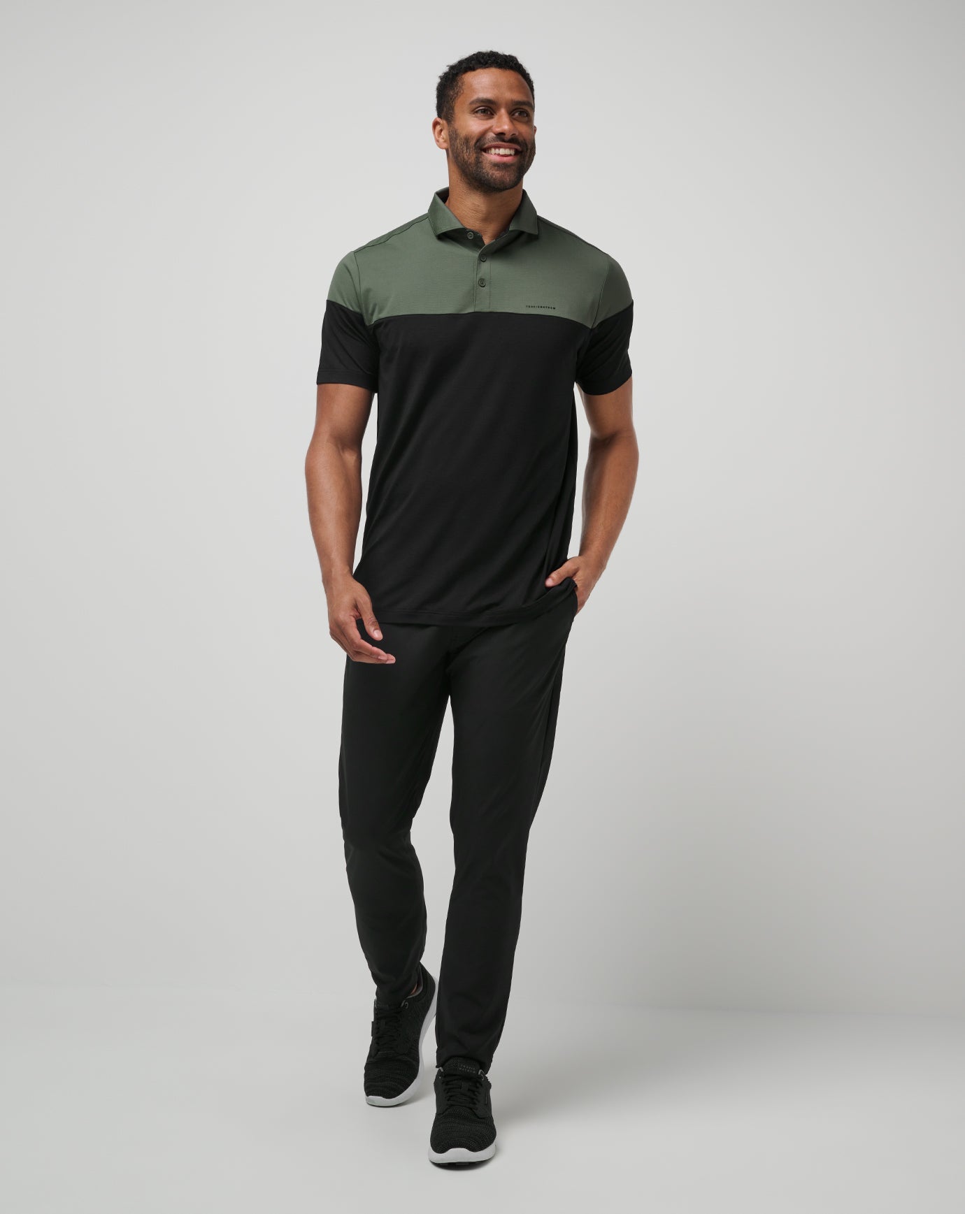 Travis Mathew Heater Pro Color Block Polo