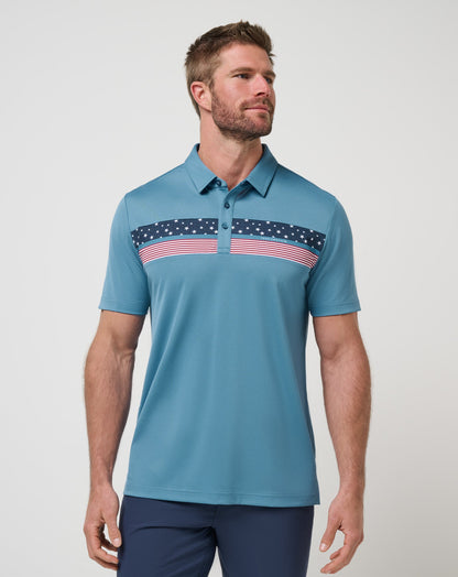 Travis Mathew Good Good Patriot Polo