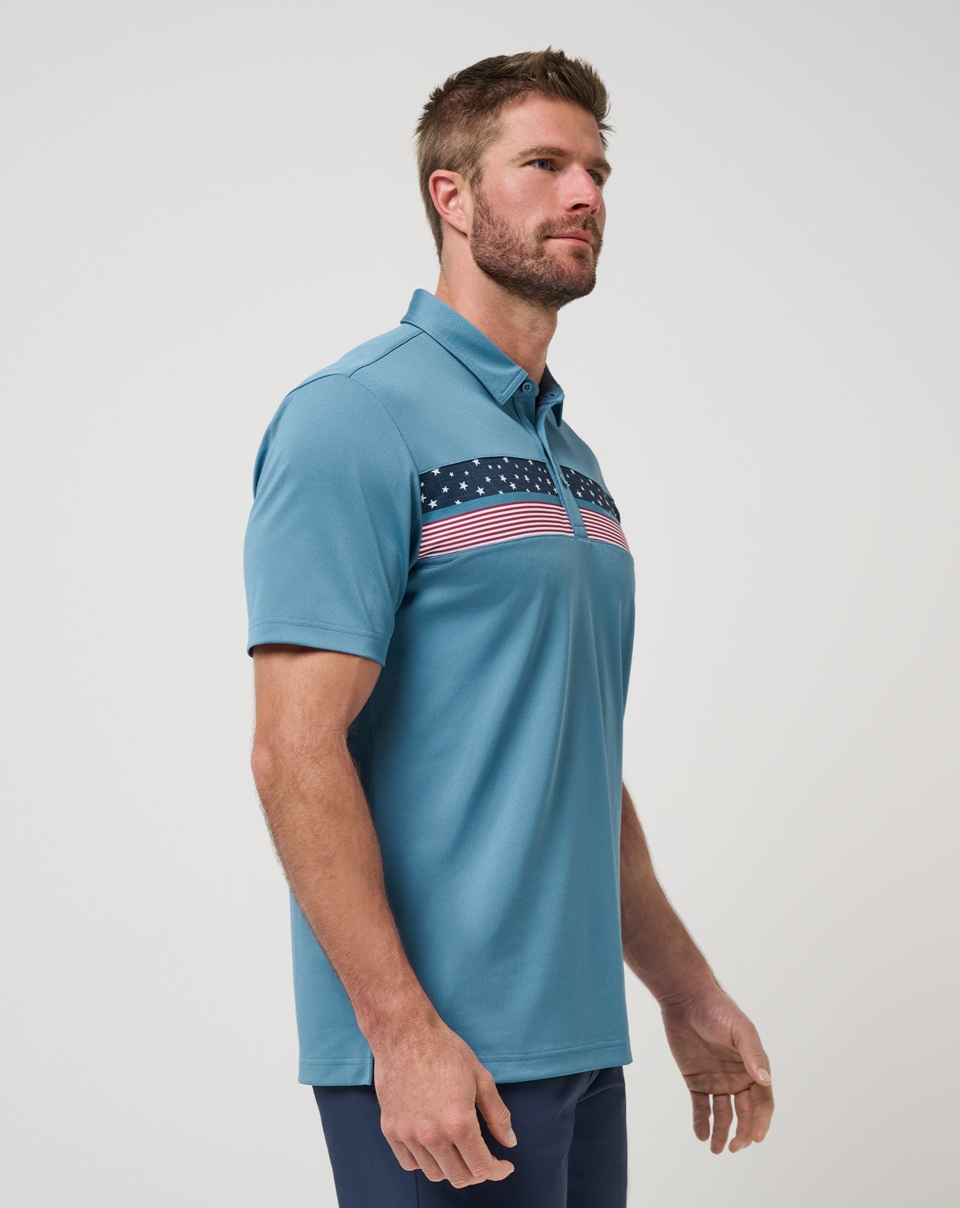 Travis Mathew Good Good Patriot Polo