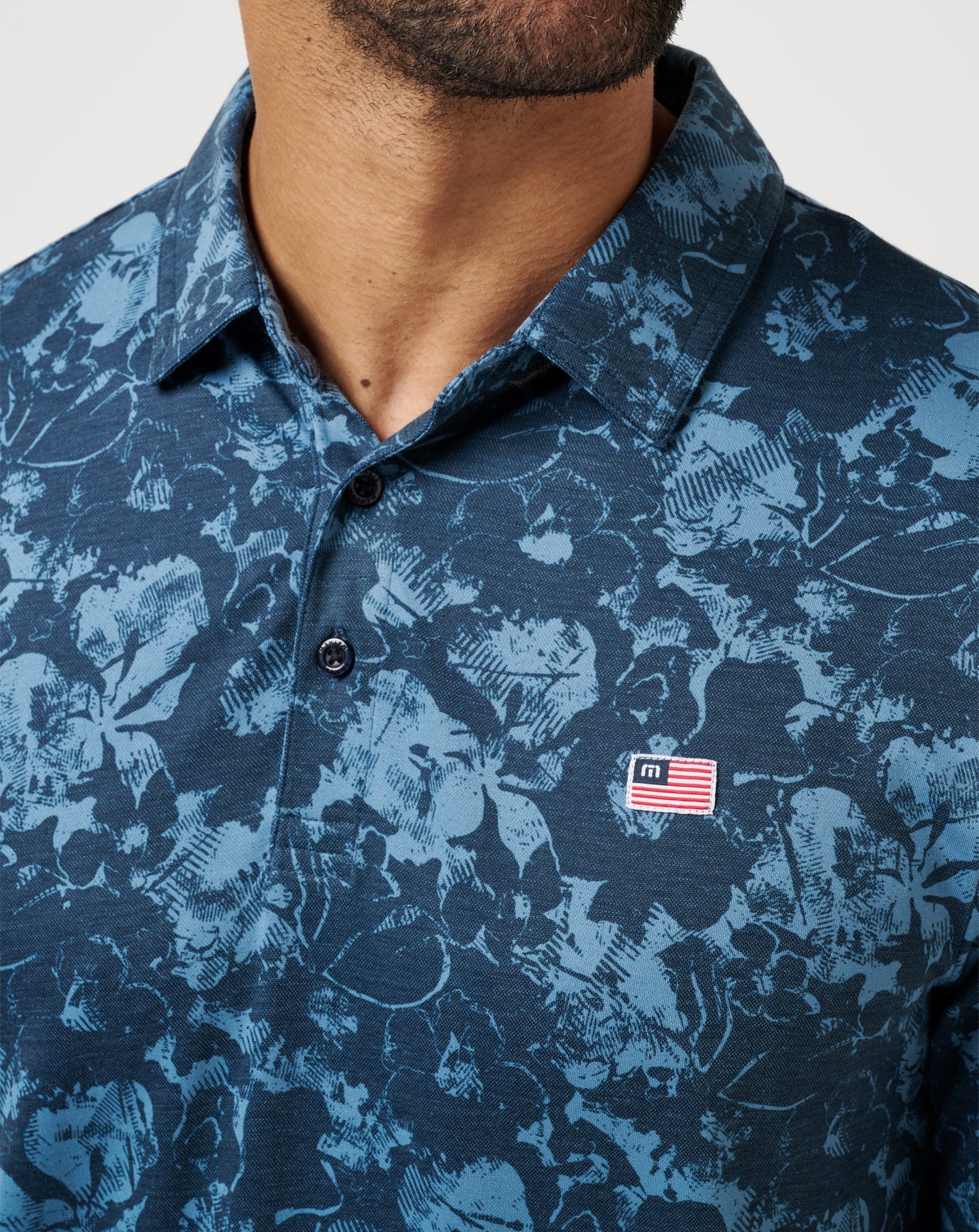 Travis Mathew Featherweight Poolside Paradise Polo