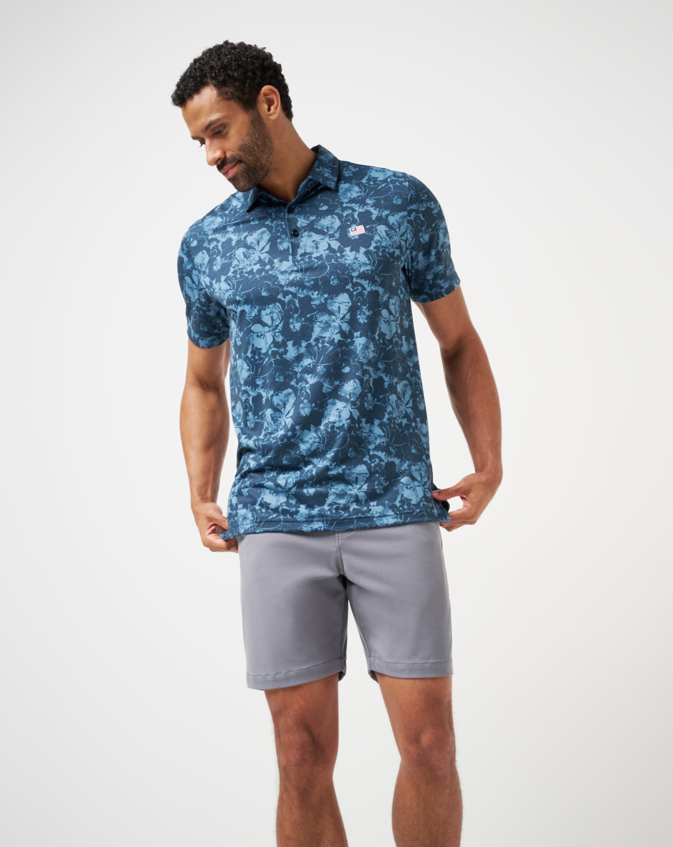 Travis Mathew Featherweight Poolside Paradise Polo
