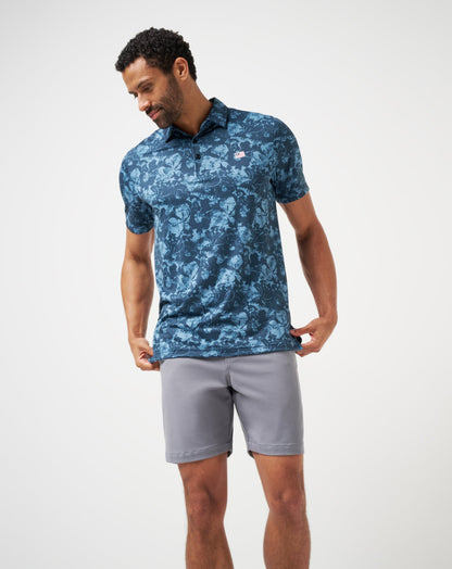 Travis Mathew Featherweight Poolside Paradise Polo