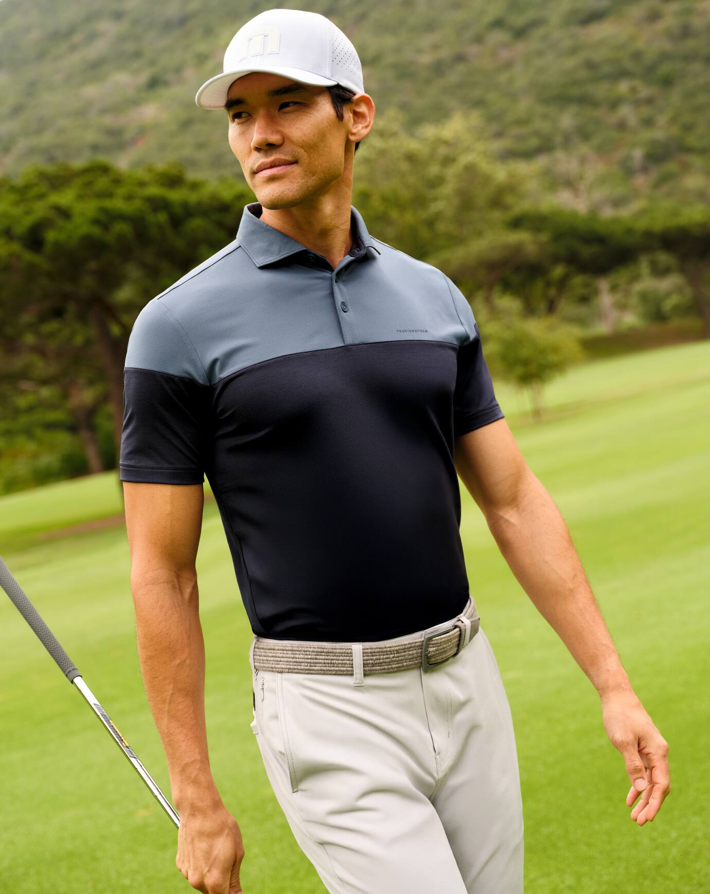 Travis Mathew Heater Pro Color Block Polo