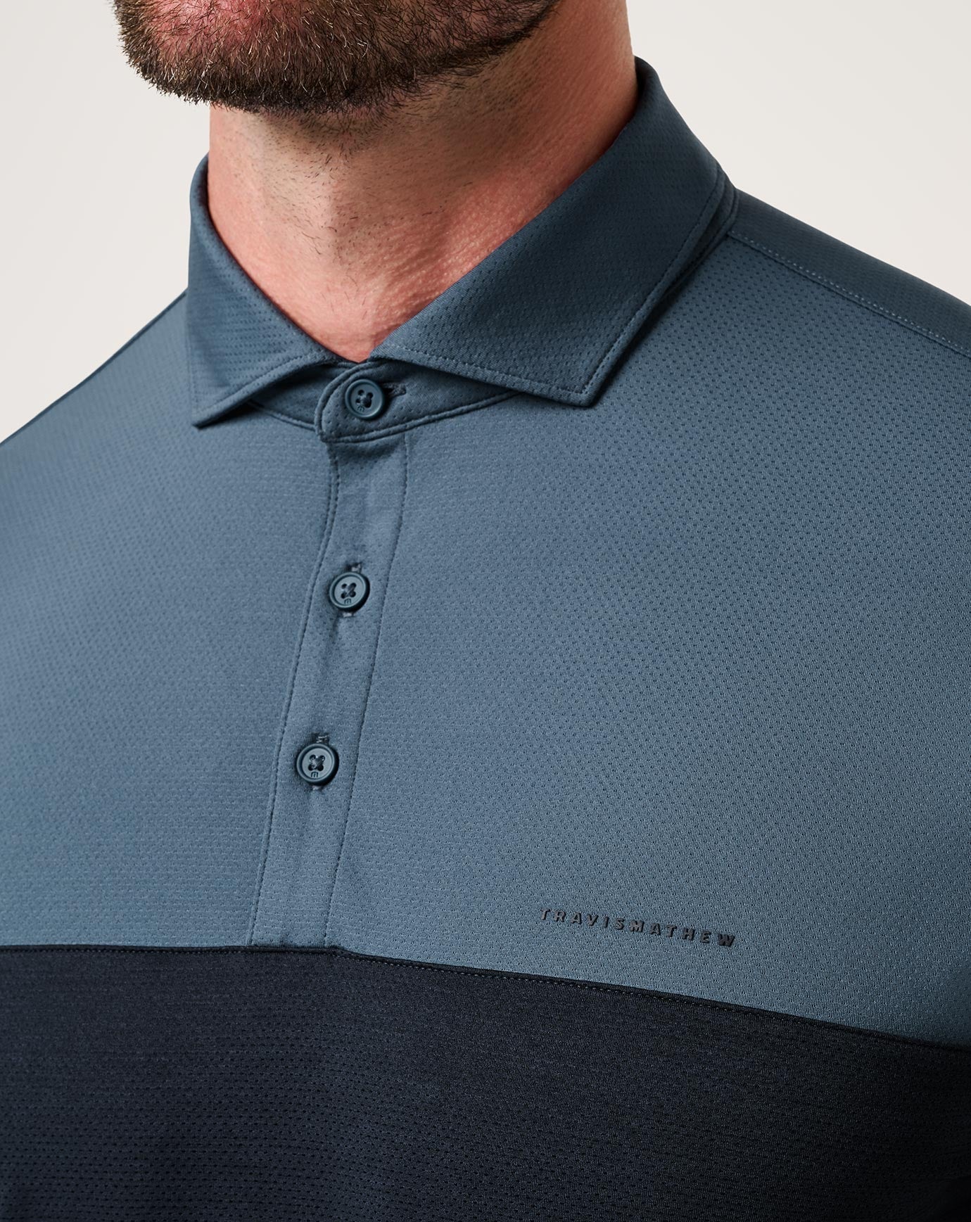Travis Mathew Heater Pro Color Block Polo