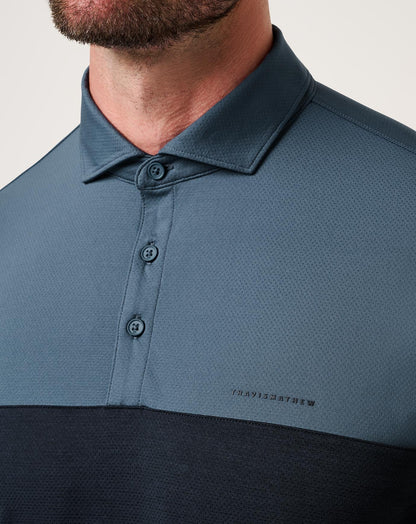 Travis Mathew Heater Pro Color Block Polo