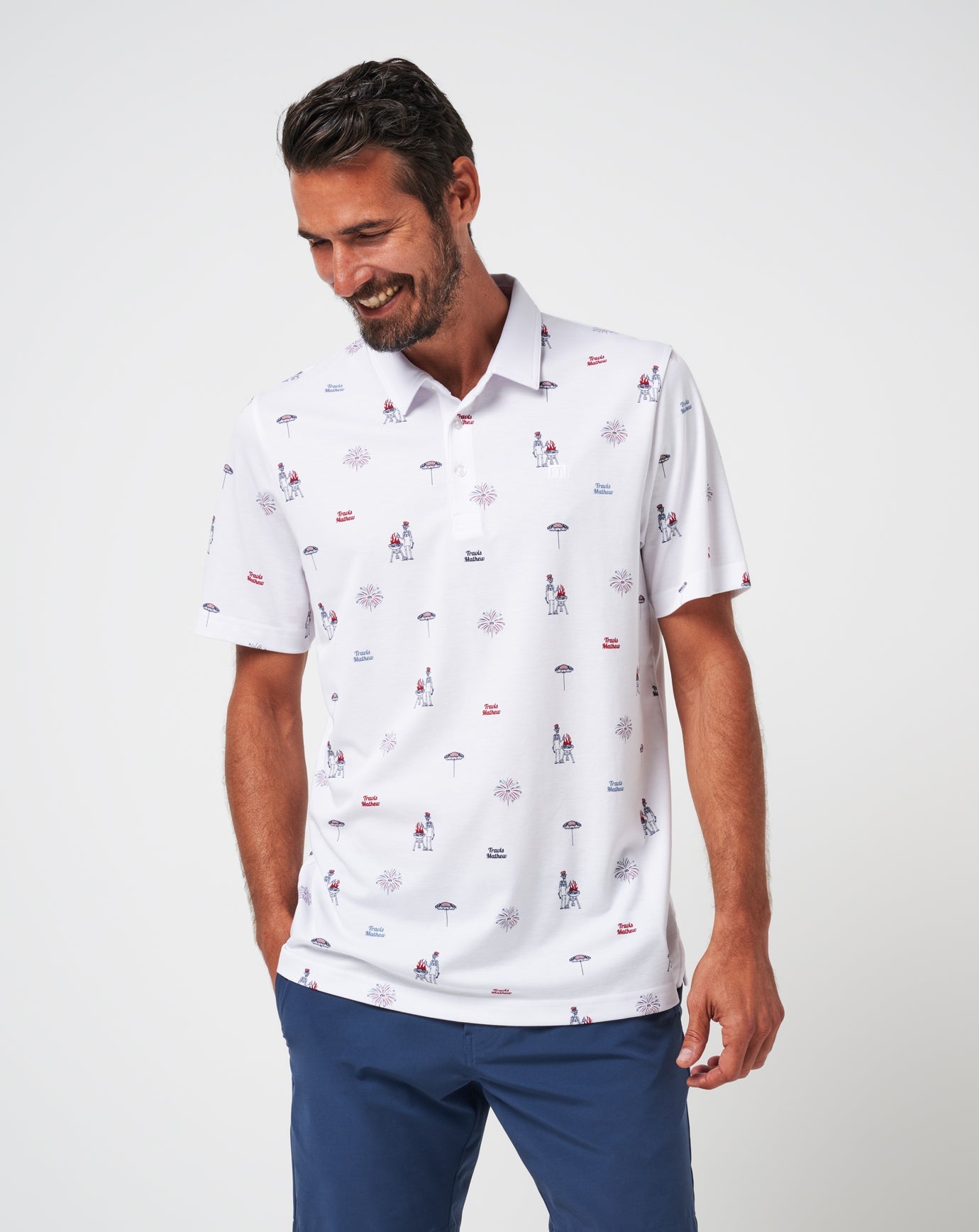 Travis Mathew Neighborhood Party Polo