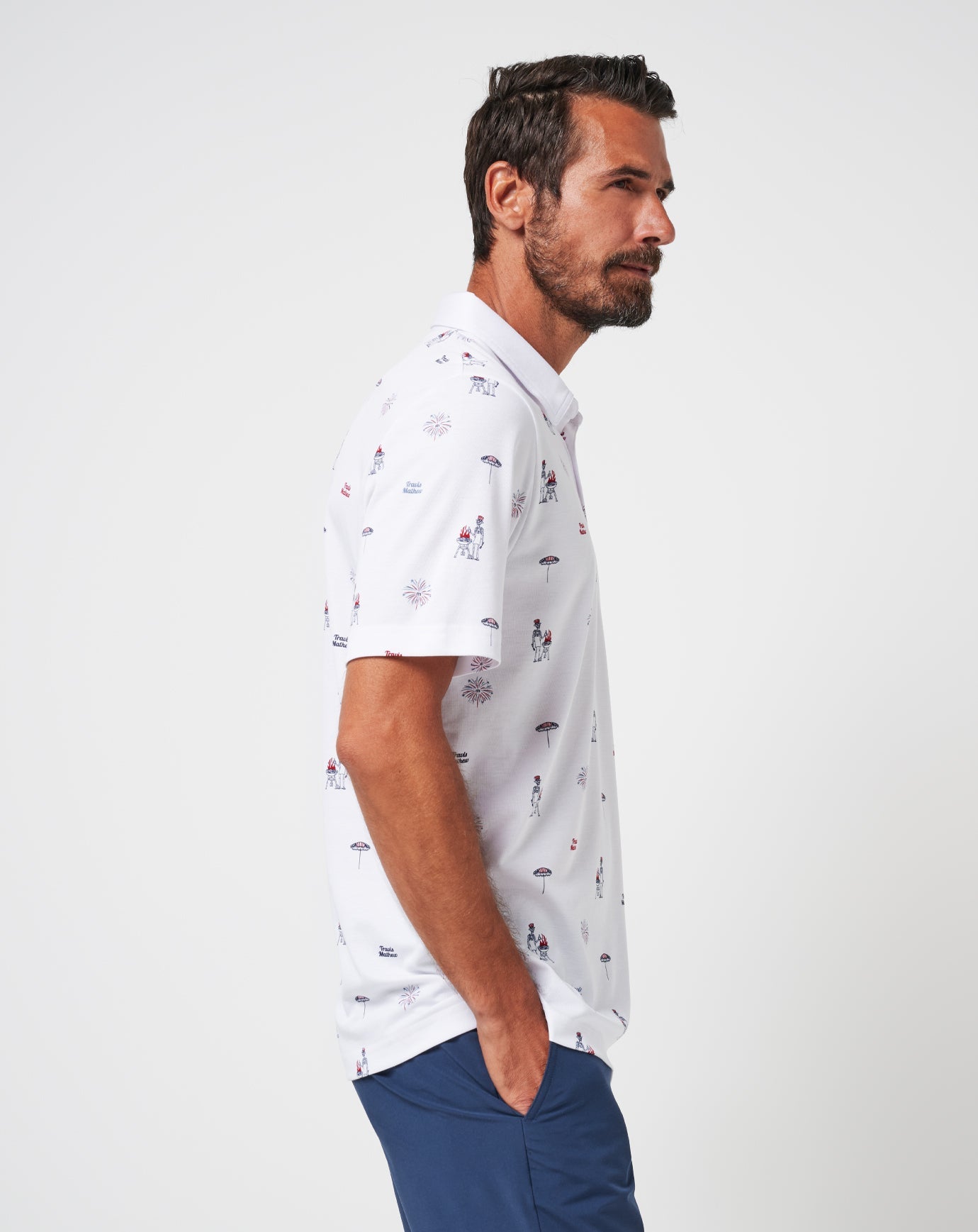 Travis Mathew Neighborhood Party Polo