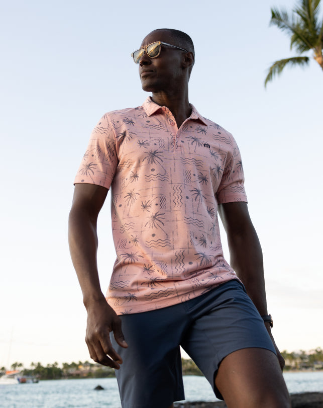 Travis Mathew Coconut Palm Polo
