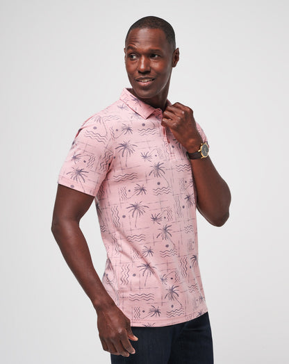 Travis Mathew Coconut Palm Polo